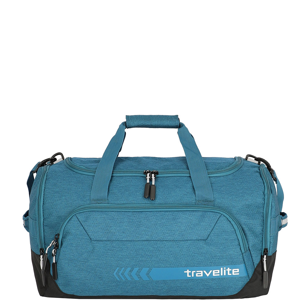 Travelite Kick Off Travelbag Medium Petrol - Reistassen zonder wielen