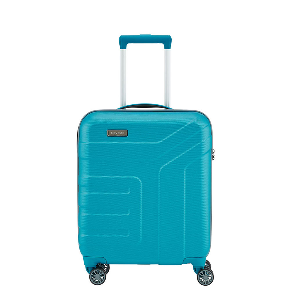 Travelite Vector 4 Wheel Trolley S Turquoise