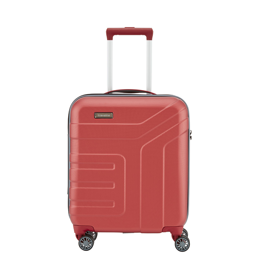 Travelite Vector 4 Wheel Trolley S Coral