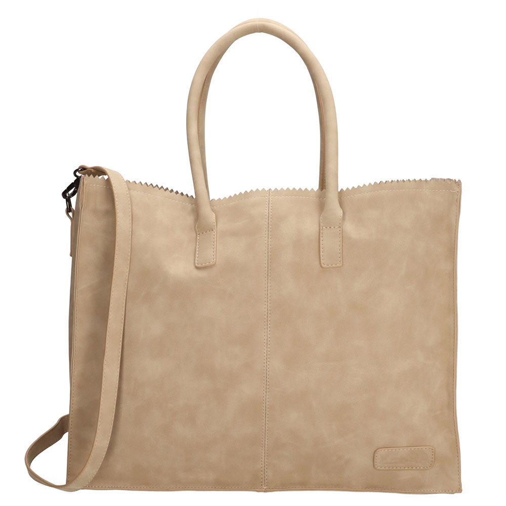 Zebra Natural Bag Lisa XL Shopper Sand