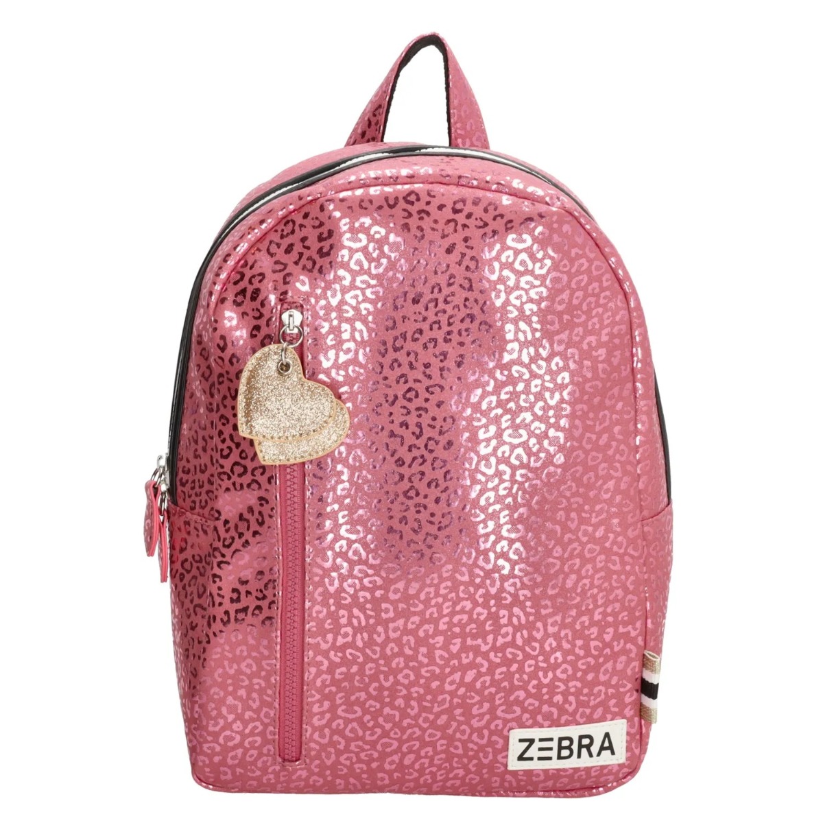 Zebra Girls Rugzak M Pink Metallic Leopard