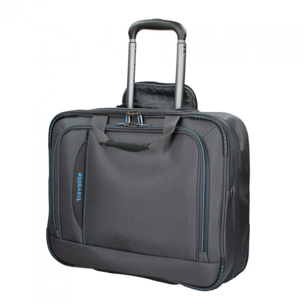 Travelite CrossLite Business Wheeler Anthracite - Handbagage koffers