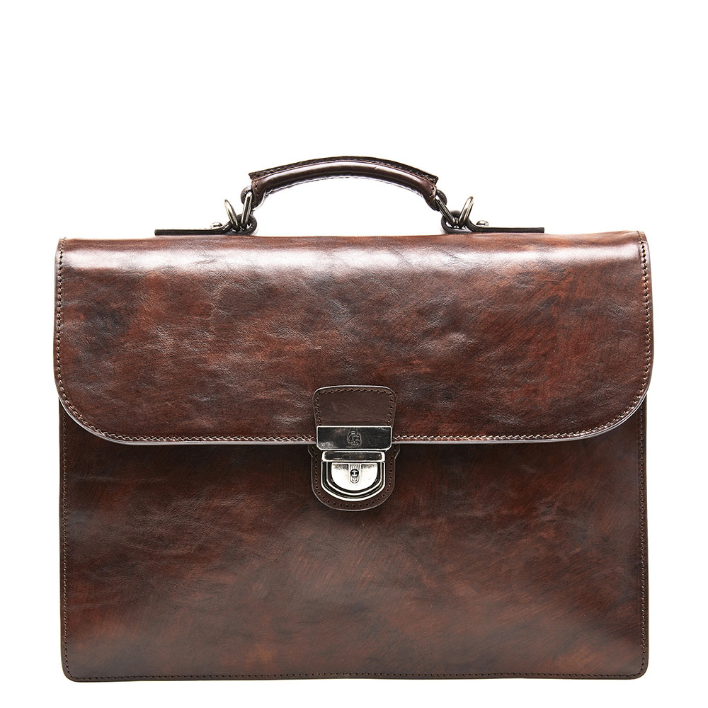 Castelijn & Beerens Rien Laptoptas 13.3' RFID Cognac