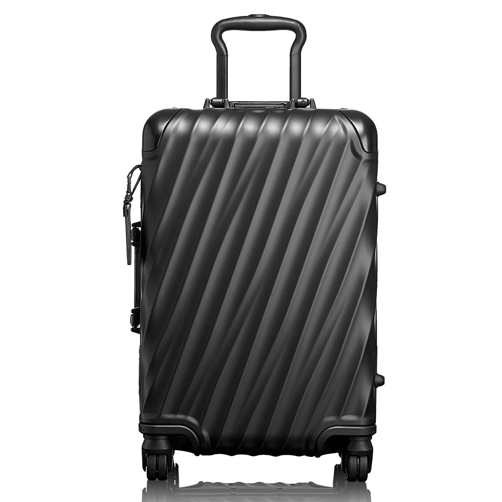 Tumi 19 Degree Aluminium International Carry-On Matte Black - Harde koffers