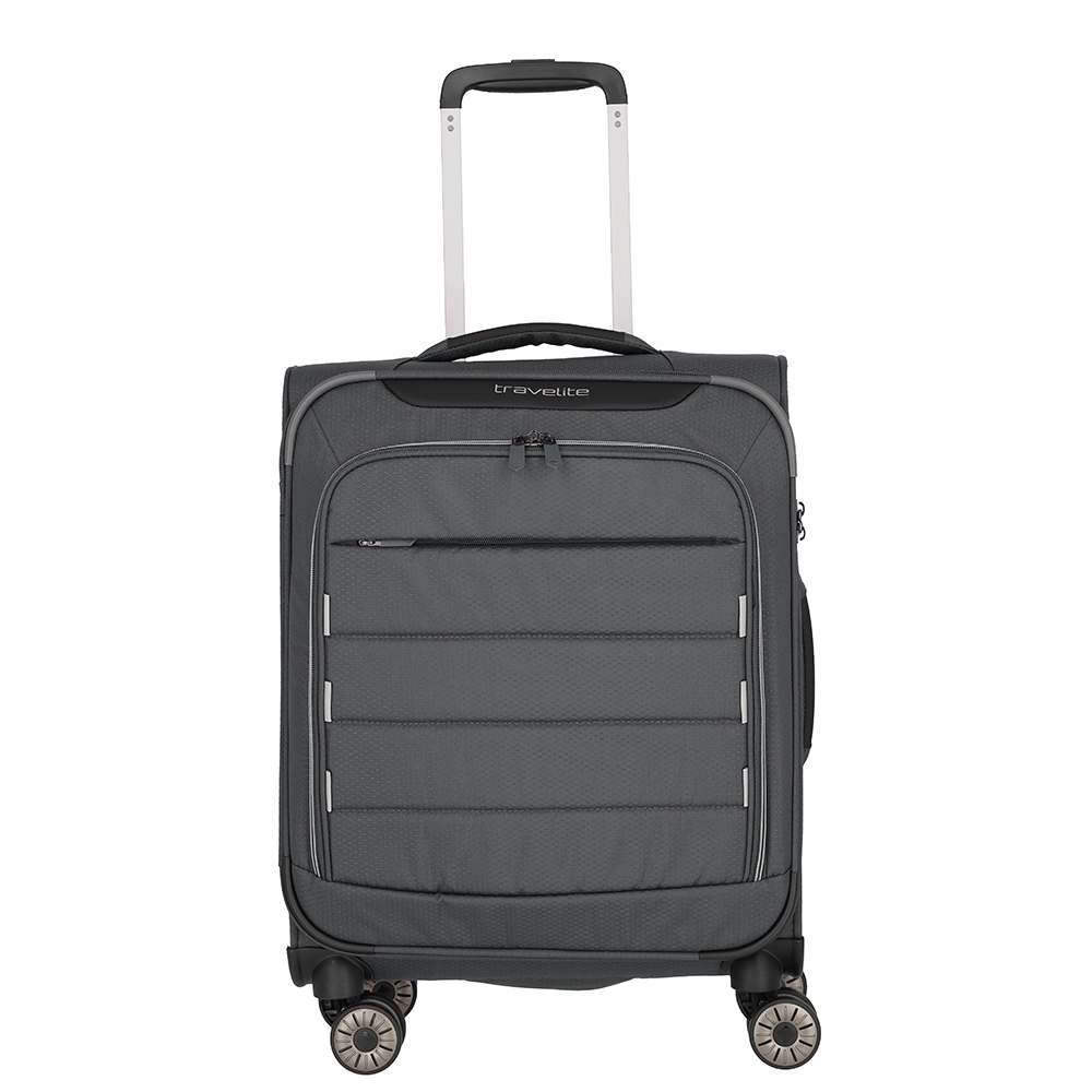Travelite Handbagage zachte koffer / Trolley / Reiskoffer - Skaii - 55 cm - Grijs
