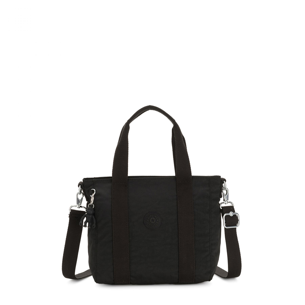 Kipling Asseni Mini Schoudertas Black Noir - Schoudertassen