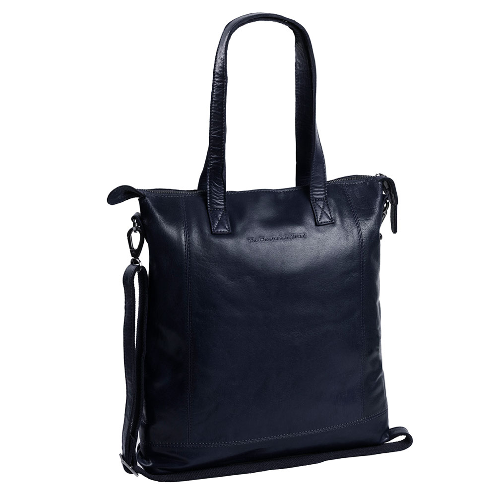 Chesterfield Darwin Shopper 15.6 Navy - Schoudertassen