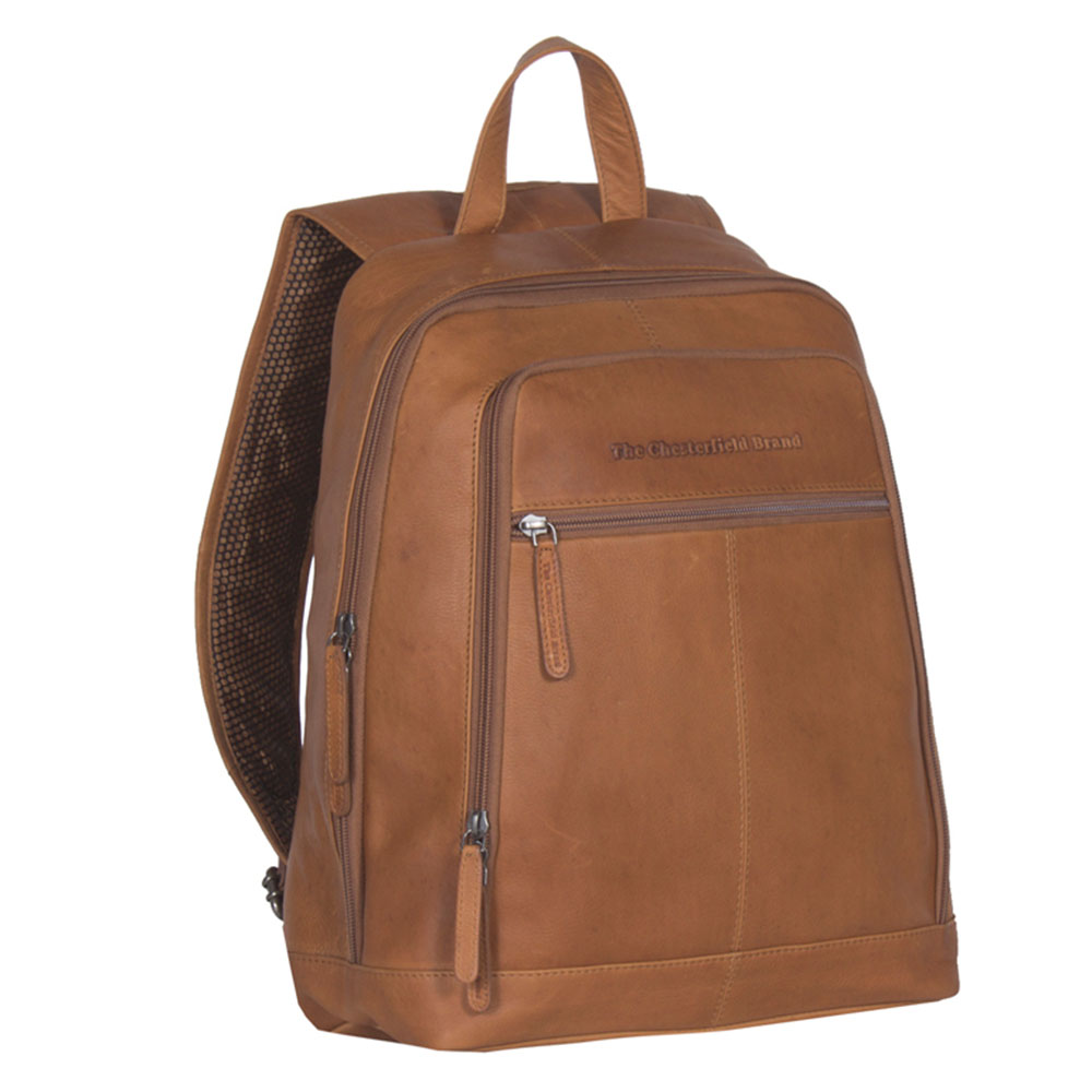 The Chesterfield Brand Rich Laptop Backpack cognac2 backpack online kopen