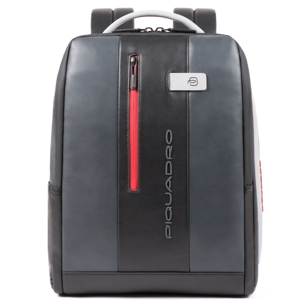 Piquadro Urban PC And iPad Cable Backpack 15.6&apos, &apos, Gray/Black online kopen