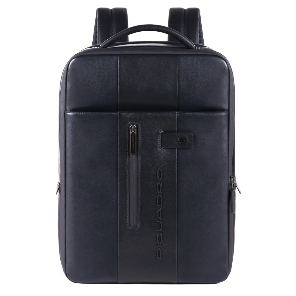 Piquadro Urban Expandable Slim Backpack 15.6'' Blue