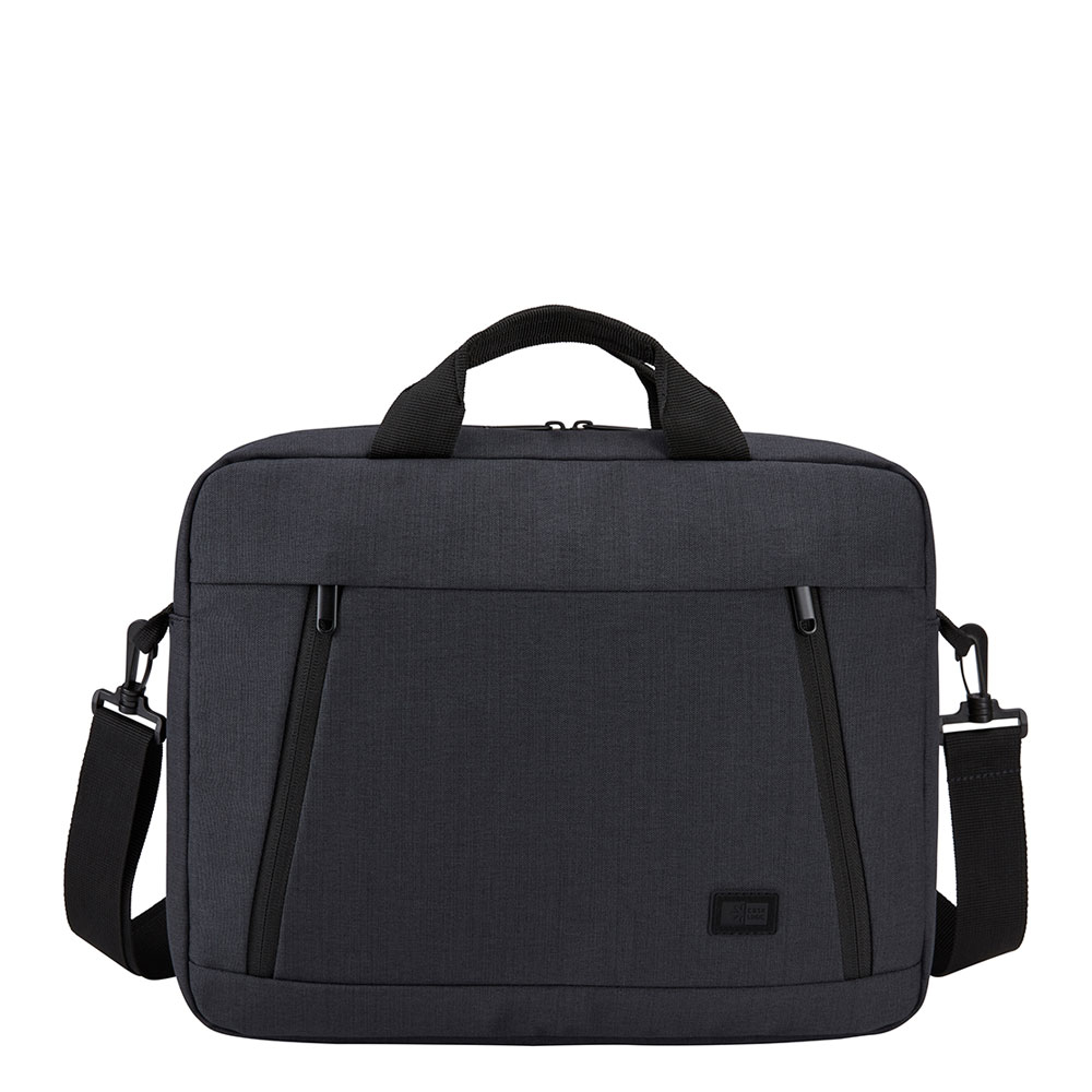 Case Logic Huxton Laptop Attaché 14 Black - Laptop schoudertassen