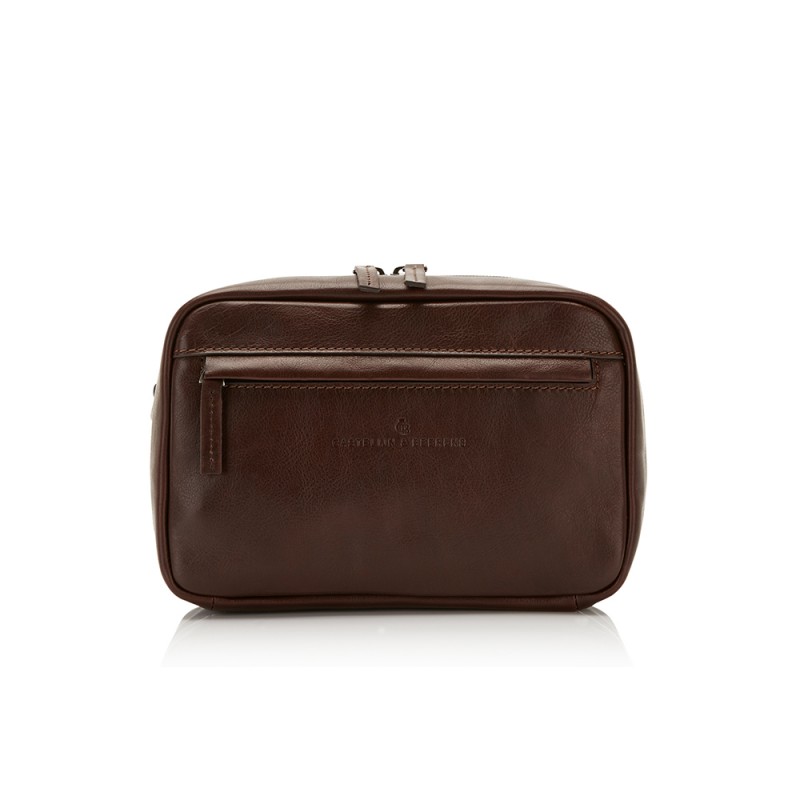Castelijn & Beerens Firenze Travelkit Toilettas Mocca