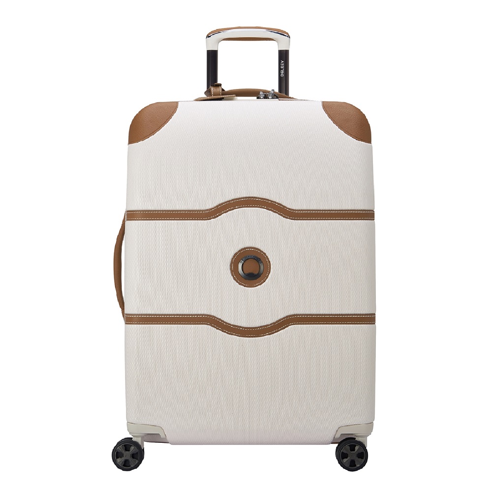 Delsey Chatelet Air 2.0 4 Wheel Large Trolley 76 CM Angora White