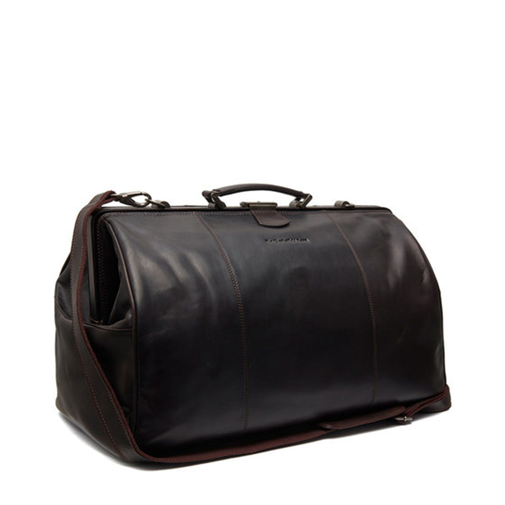 The Chesterfield Brand Leren Weekendtas Bruin Corfu