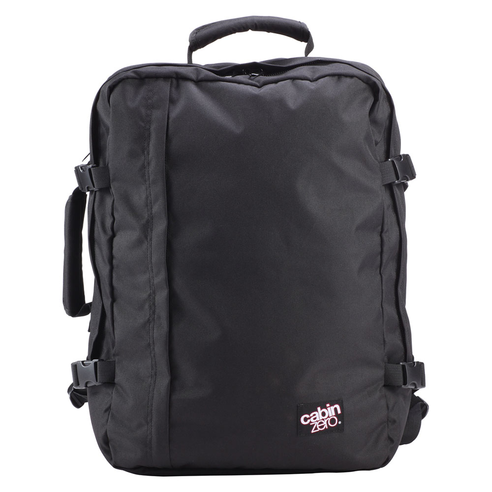 CabinZero Classic 44L Ultra Light Cabin Bag Absolute Black - Handbagage koffers