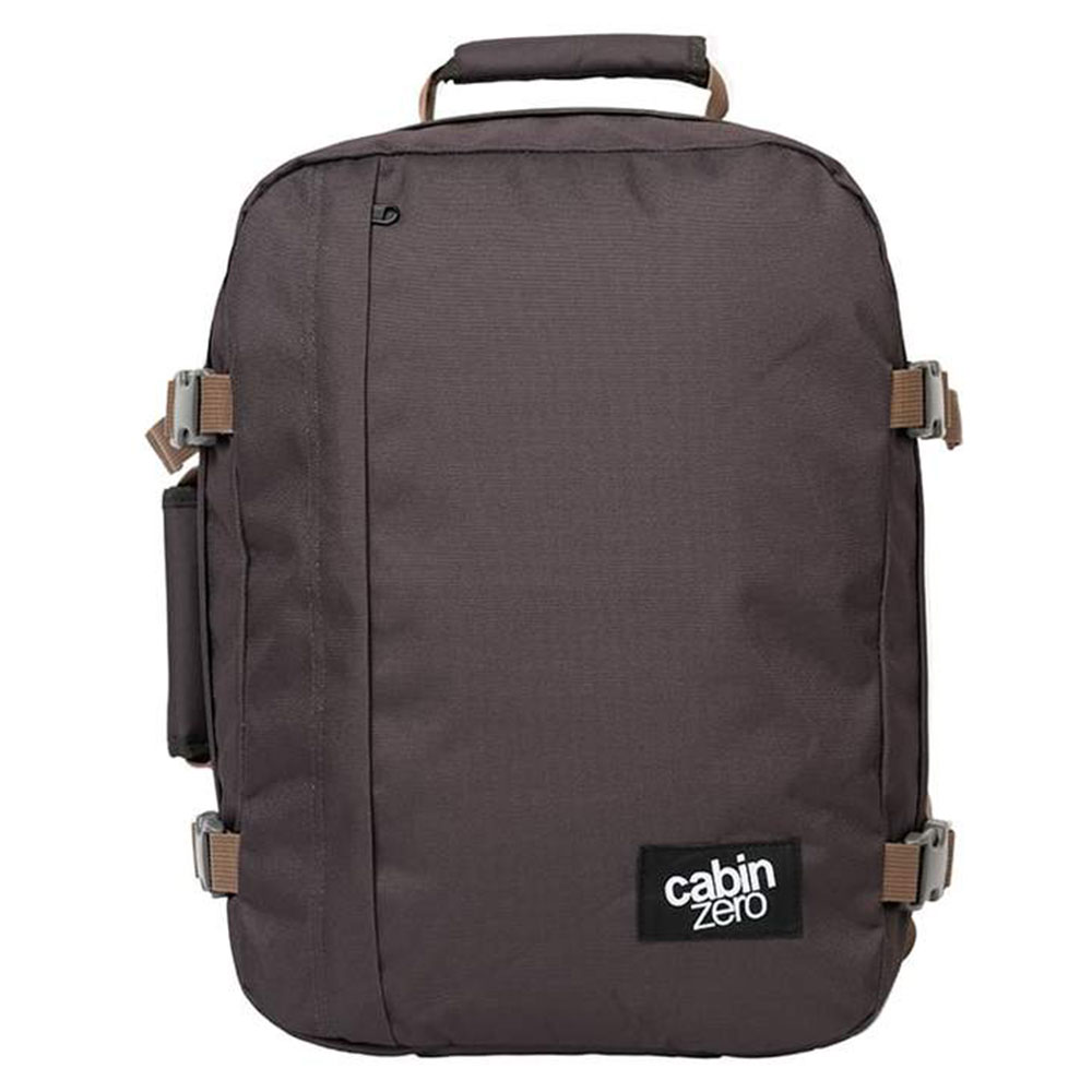 CabinZero Classic 28L Ultra Light Bag Black Sand/Green - Casual rugtassen