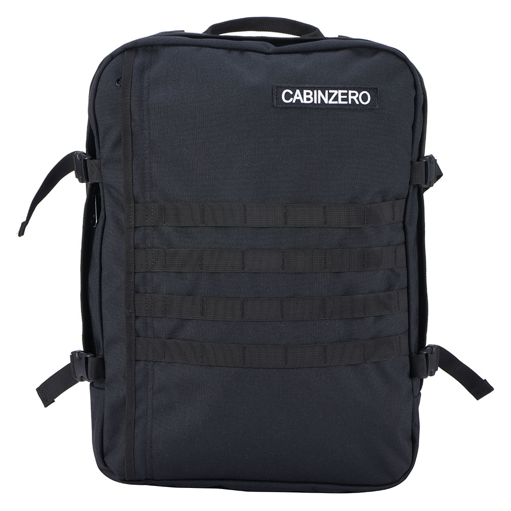 CabinZero Military 44L Lightweight Cabin Bag Absolute Black - Handbagage koffers