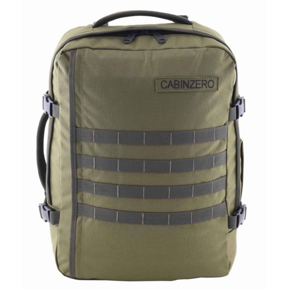 CabinZero Military 36L Lightweight Adventure Bag Military Green - Reistassen zonder wielen