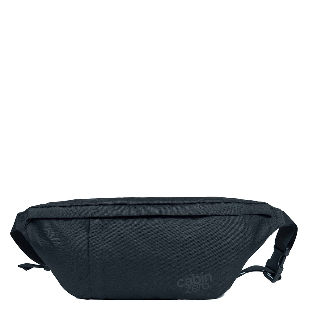 CabinZero Classic 2L Hip Bag Absolute Black - Heuptassen