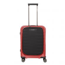 Travelite Mooby 4 Wiel Trolley S Frontpocket Red