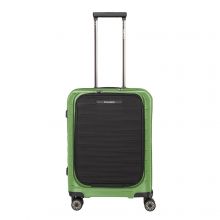 Travelite Mooby 4 Wiel Trolley S Frontpocket Green