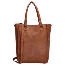 Enrico Benetti Caen Shopper Laptop Tas 17" Cognac