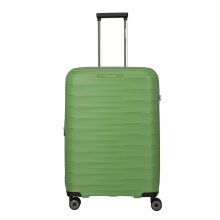 Travelite Mooby 4 Wiel Trolley M Expandable Green
