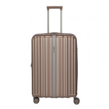 Travelite Paros 4 Wiel Trolley M Exp. Cappuccino