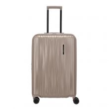 Travelite Barbara Novelty 4W Trolley M Expandable Satin Nude