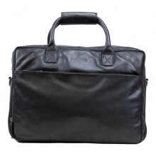 DSTRCT State Street Working Bag 2-vaks Laptoptas 17'' Black