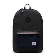 Herschel Heritage Rugzak Black Crosshatch/Peacoat