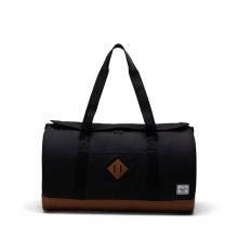 Herschel Heritage Duffel Reistas Black/Saddle Brown