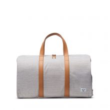 Herschel Novel Duffle Reistas Light Grey Crosshatch