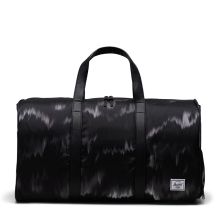 Herschel Novel Duffle Reistas Blurred Ikat Black