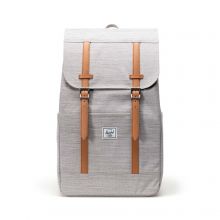 Herschel Retreat Rugzak Light Grey Crosshatch