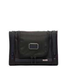 Tumi Alpha Leather Hanging Travel Kit Black