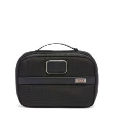 Tumi Alpha Leather Hanging Travel Kit Black