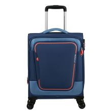 American Tourister Pulsonic Spinner 55 Expandable Combat Navy