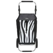 Beagles Boodschappen Trolley Zebra Print