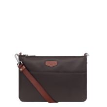 Hexagona Pop Clutch Marron Force