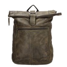 Hide & Stitches Paint Rock Rolltop Rugzak 13.3" Olive Green