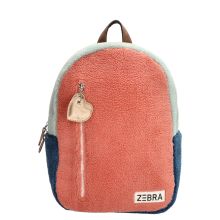 Zebra Girls Rugzak M Fluffy Pink Multi
