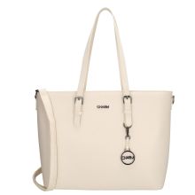 Charm London Birmingham Shopper 15.6" Crème White