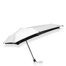 Senz Mini Foldable Storm Paraplu Shiny Silver