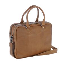 Chesterfield Stef Business Laptop Bag 15.6" Cognac