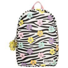 Zebra Girls Rugzak M Pleun Print Stripe Flowers