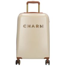 Charm London Travel Trolley S Beige