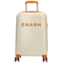 Charm London Travel Trolley S Beige Multi