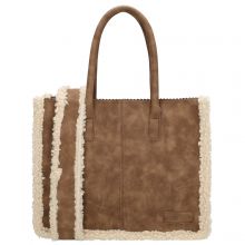 Zebra Trends Emmy Shopper Schoudertas Camel