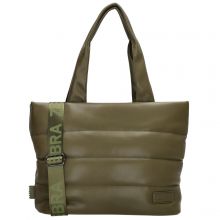 Zebra Trends Evie Shopper Schoudertas Olijfgroen